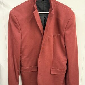 Express Brown Sport Coat Modern Cut